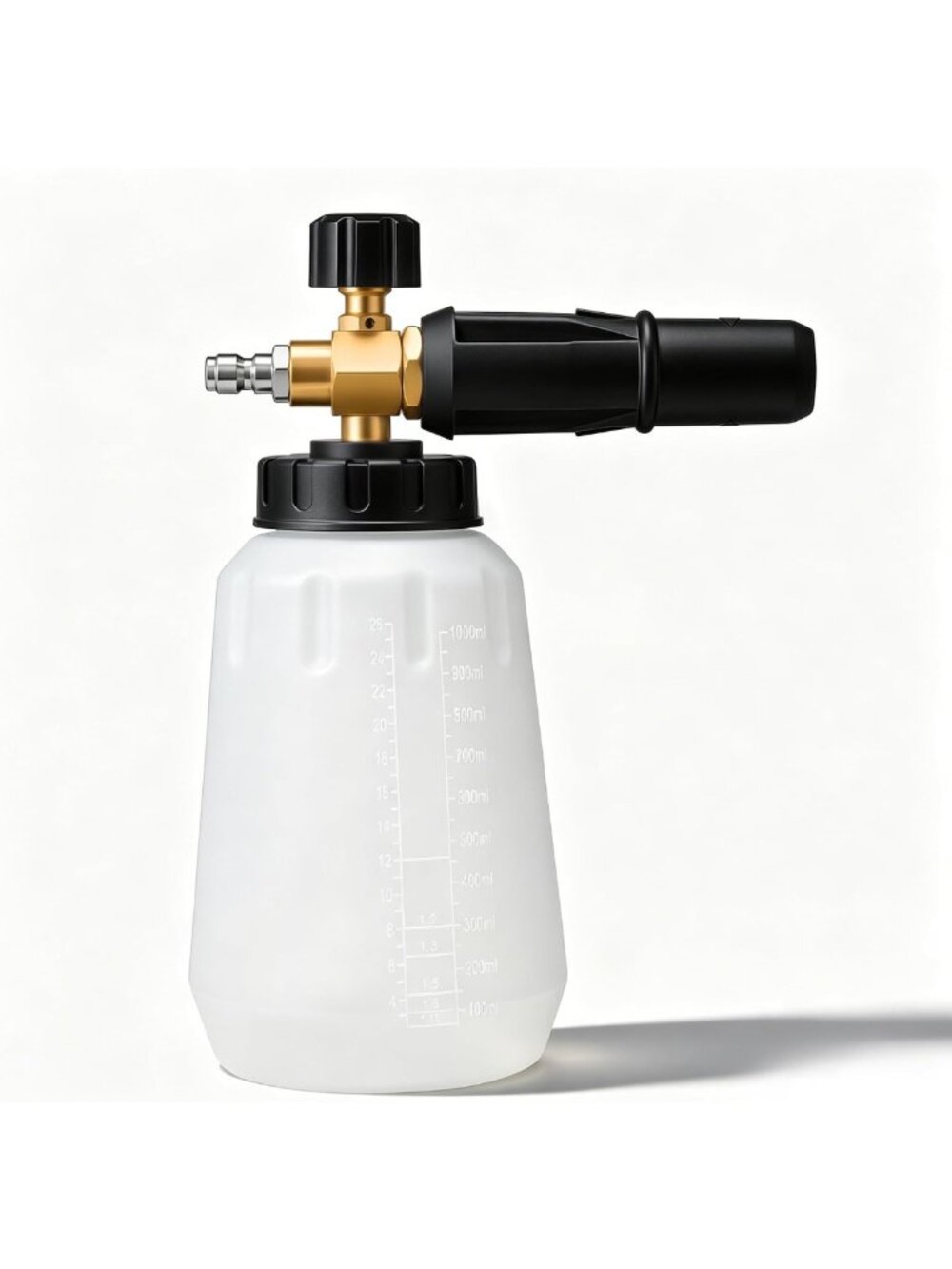 Adjustable Foam Cannon for Pressure Washer - 1000ml Snow Foam Lance, Quick